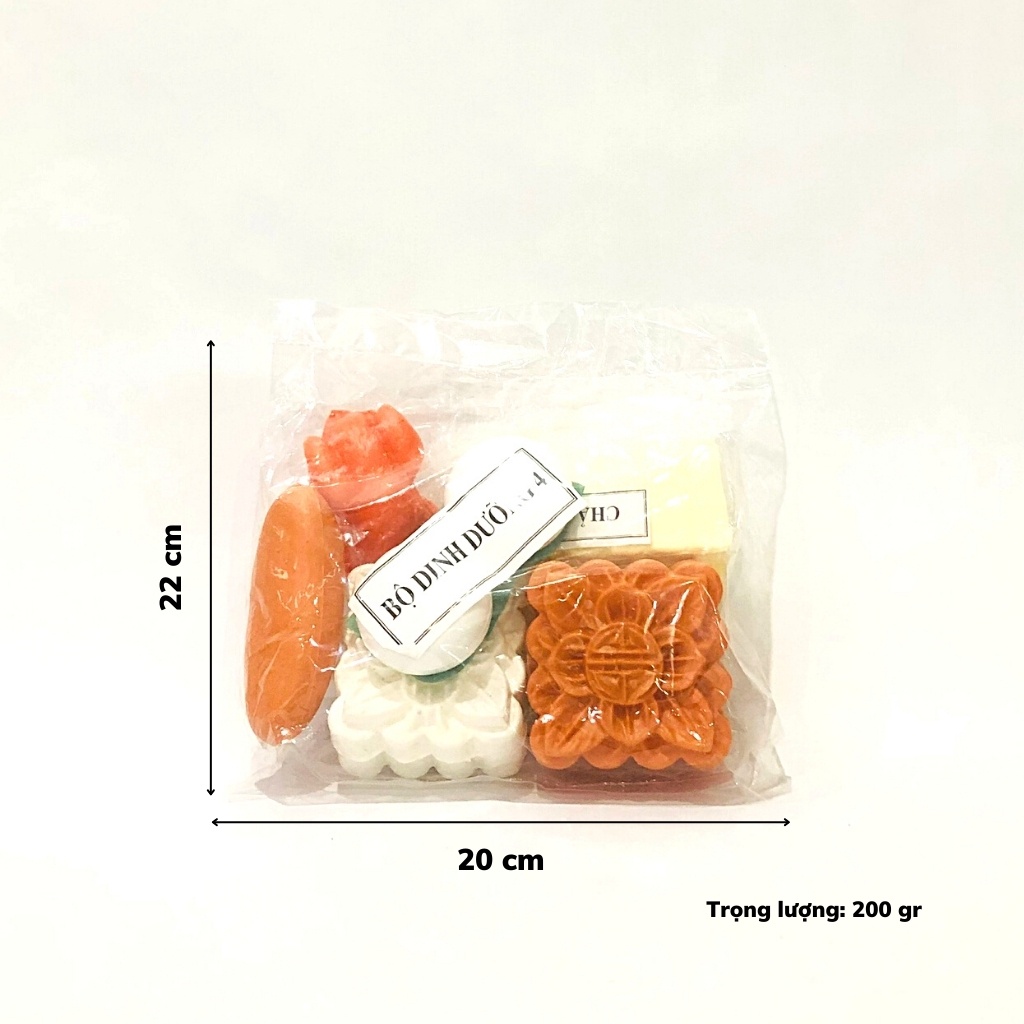 Bộ đồ chơi dinh dưỡng 4 đồ chơi mầm non thông tư 02