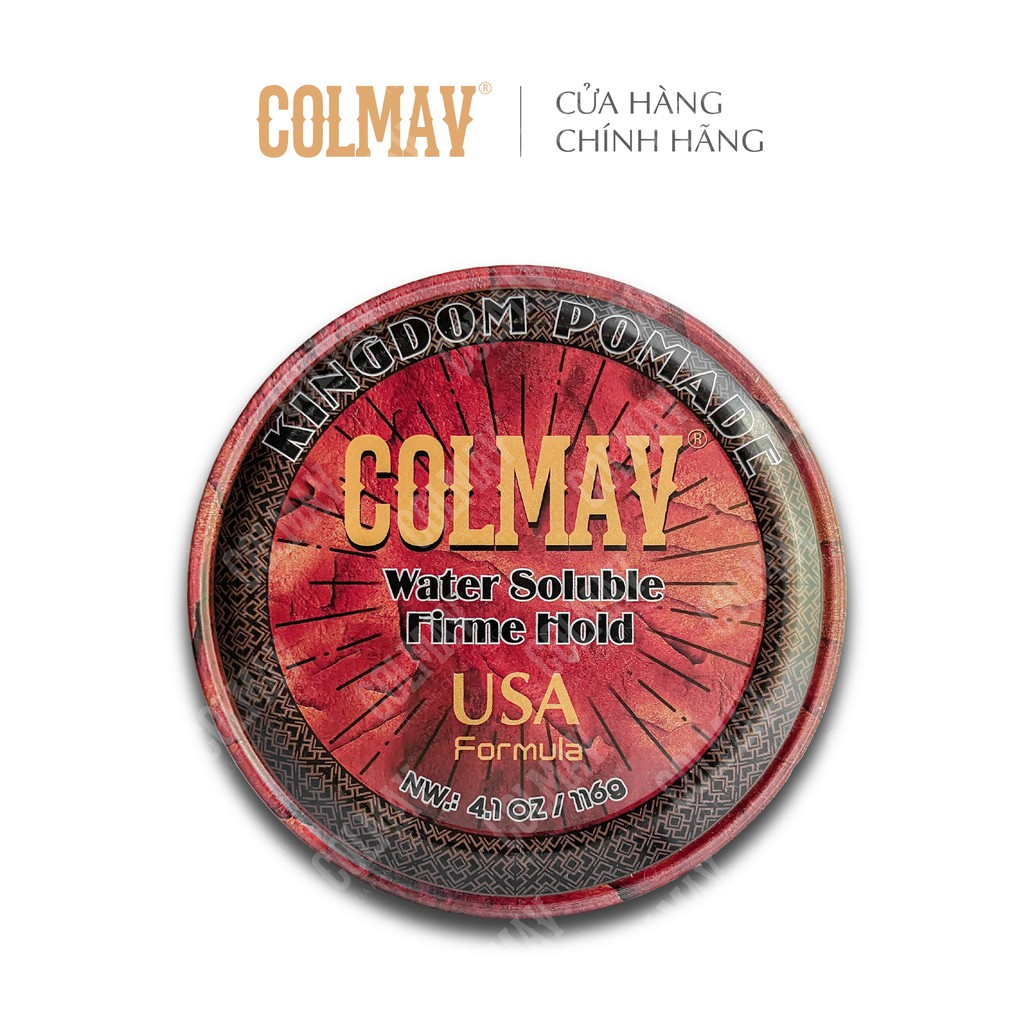 Sáp Vuốt Tóc Colmav Pomade Gốc Nước 116G