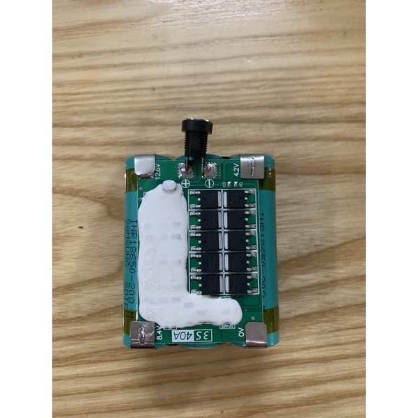 Pin Nationa 12,6v - 3S2P Samsung 20Q xả 30A mạch 3S-40A