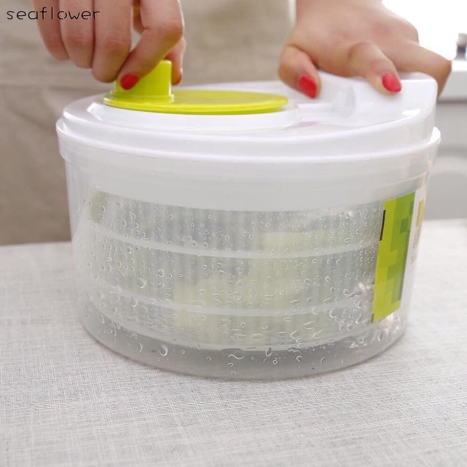 RỔ QUAY RAU RỬA RAU BẰNG NHỰA AN TOÀN TIỆN DỤNG TT65