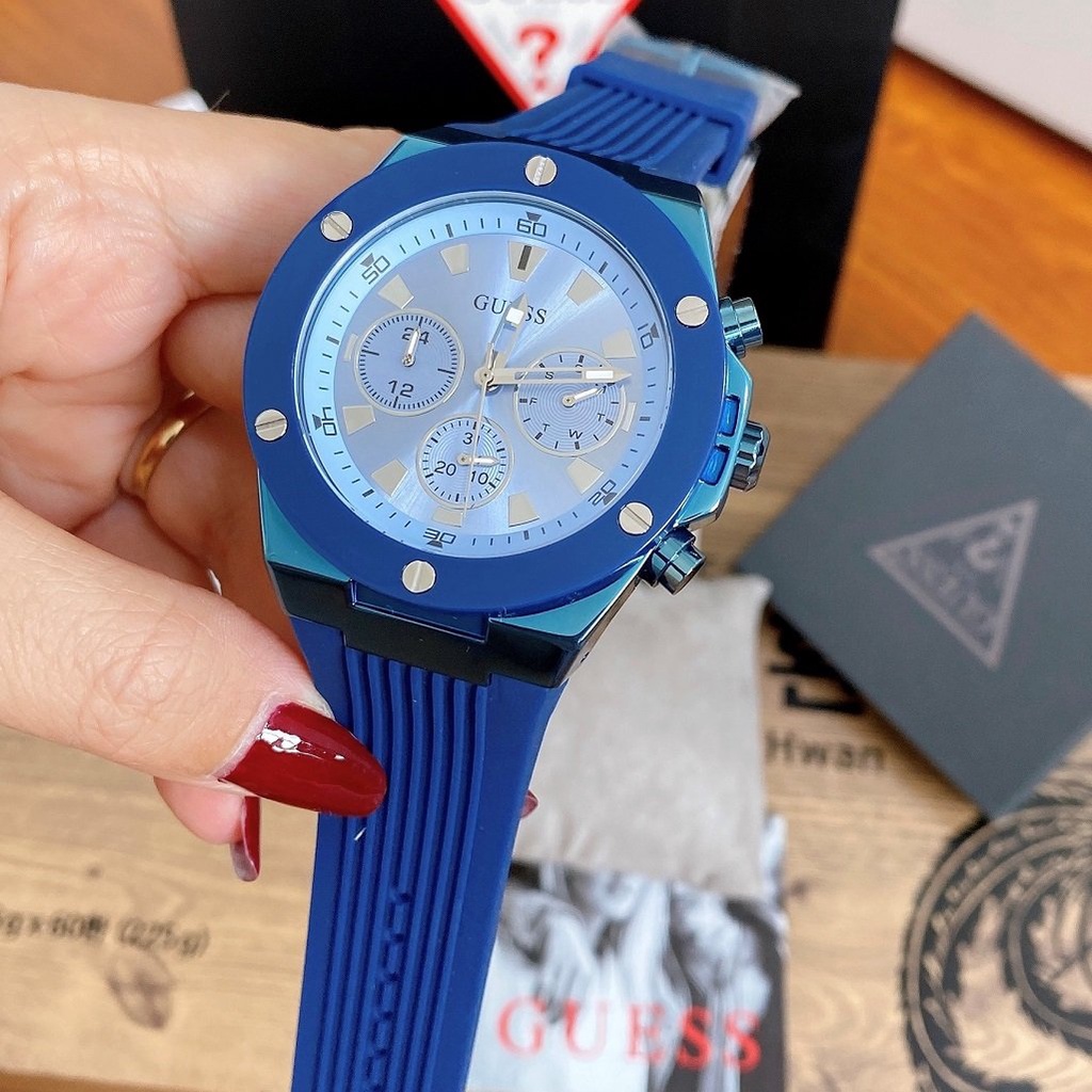 Đồng Hồ Nam Guess GW0057G3 46mm Authentic