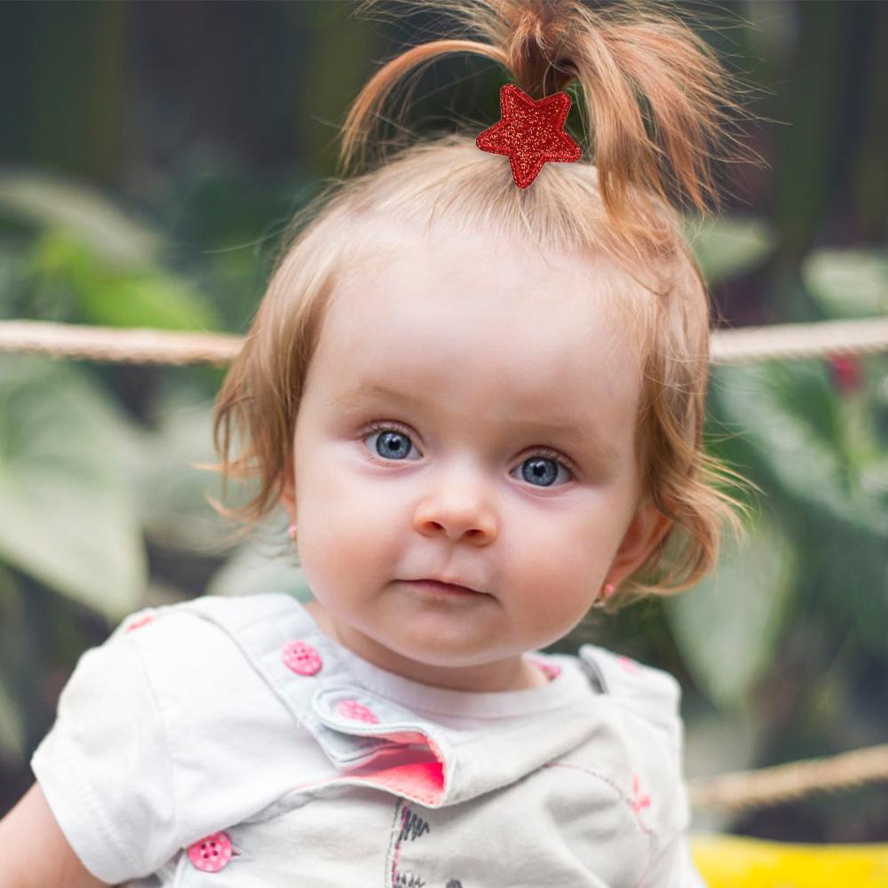 Set 50 Miếng Đệm 28mm Lấp Lánh Làm Kẹp Tóc DIY