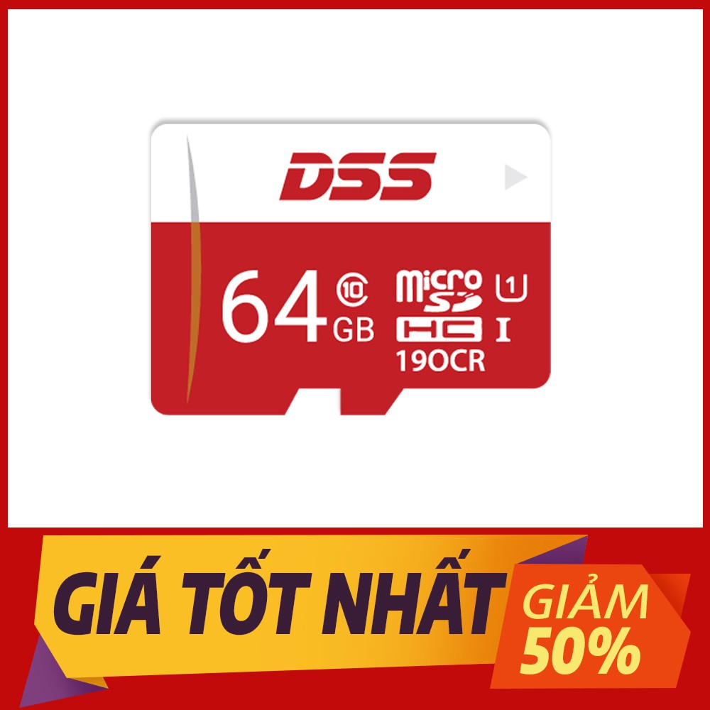 Thẻ Nhớ Camera, Máy Ảnh 64G Dahua DSS Class 10 - Thẻ Nhớ Micro SD