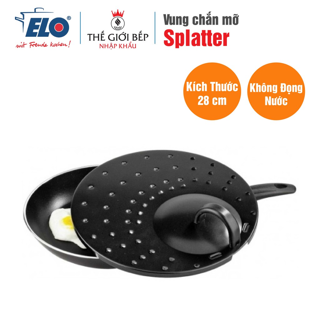 Vung chắn mỡ Elo Splatter 28 cm