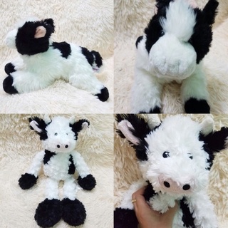 gấu bông con bò sữa như thật 30cm