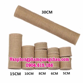 Vải bố làm đồ handmade, phông nền chụp ảnh, trang trí (bản rộng từ: 10cm -30cm) - Chiều dài 01 mét