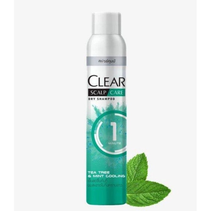 Dầu gội khô sạch gàu CLEAR Mát Lạnh Bạc Hà 170ml
