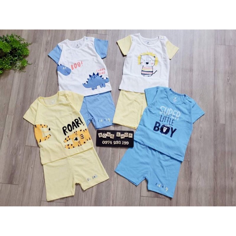 Bộ cộc cài vai 2021 Lullaby bé trai/ bé gái
