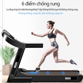 OT80 Máy chạy bộ trong nhà máy chạy bộ mini máy tập trong nhà máy gym BEDL có thể gấp gọn chạy điện yên tĩnh có thể phát