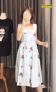 Váy hai dây dáng dài