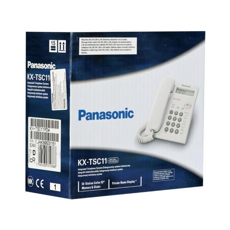 Điện thoại bàn Panasonic KX-TSC11MX