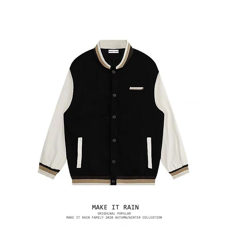 Sẵn - Áo Khoác Bomber Phối Tay
