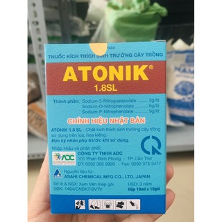 Thuốc kích thích sinh trưởng cây trồng atonik hộp 10 gói