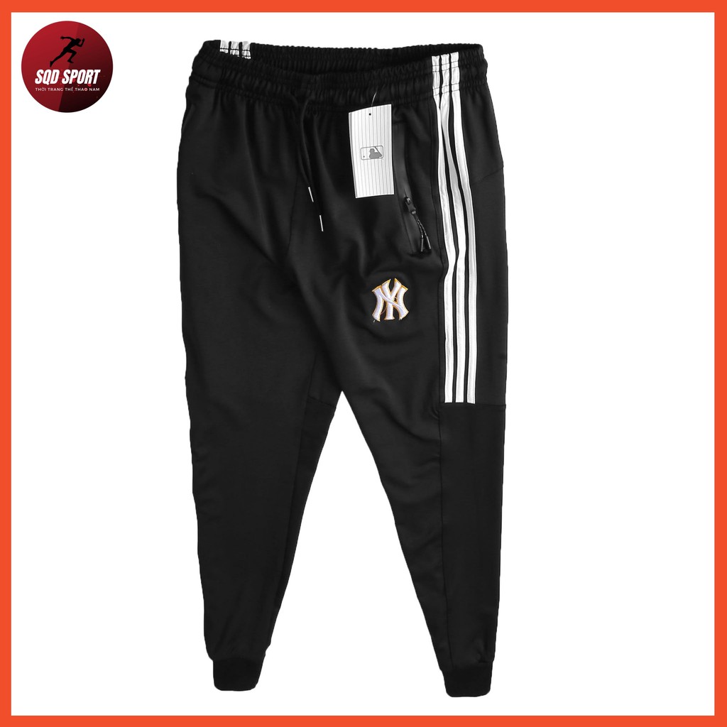 Quần dài Jogger nam 3 sọc thể thao chất thun lạnh 4 chiều - JOG04