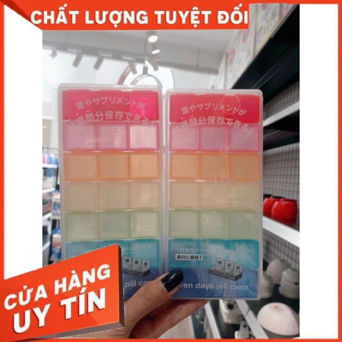 Hộp đựng đồ chia thuốc ⚡𝗙𝗥𝗘𝗘 𝗦𝗛𝗜𝗣 ⚡Hộp đựng các loại vật dụng nhỏ trong gia đình thiết kế nhỏ gọn tiện mang đi