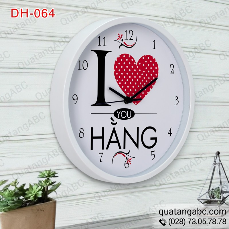 IN HÌNH LÊN ĐỒNG HỒ 25CM - DH-064