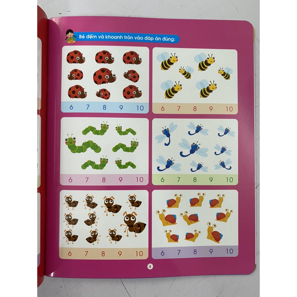 Sách - Làm Toán Không Sợ Sai - Wipe Clean Viết Xóa Được Kèm 2 Bút