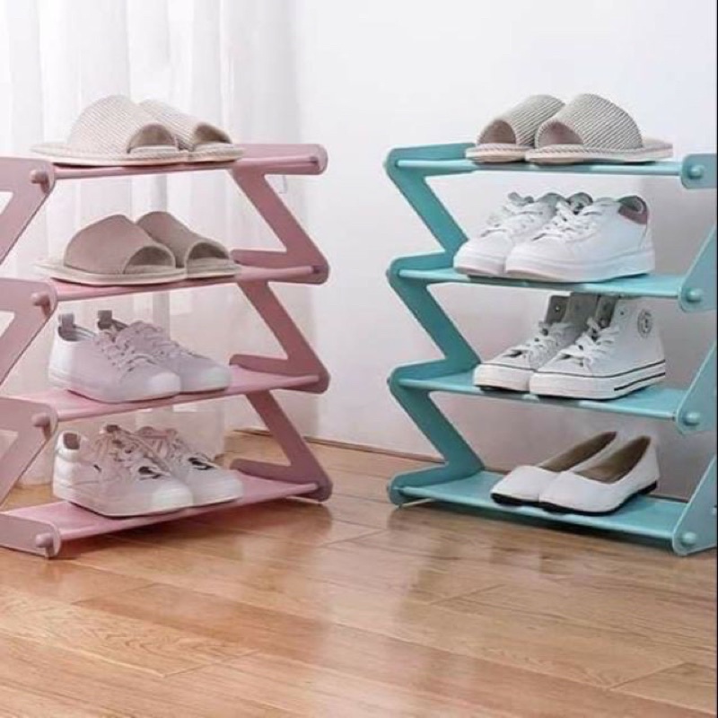 Kệ để giày chữ Z zích zắc đa năng gấp gọn