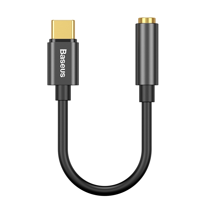 Cáp Baseus chuyển đổi USB loại C sang Jack 3.5mm OTG cho Huawei Xiaomi