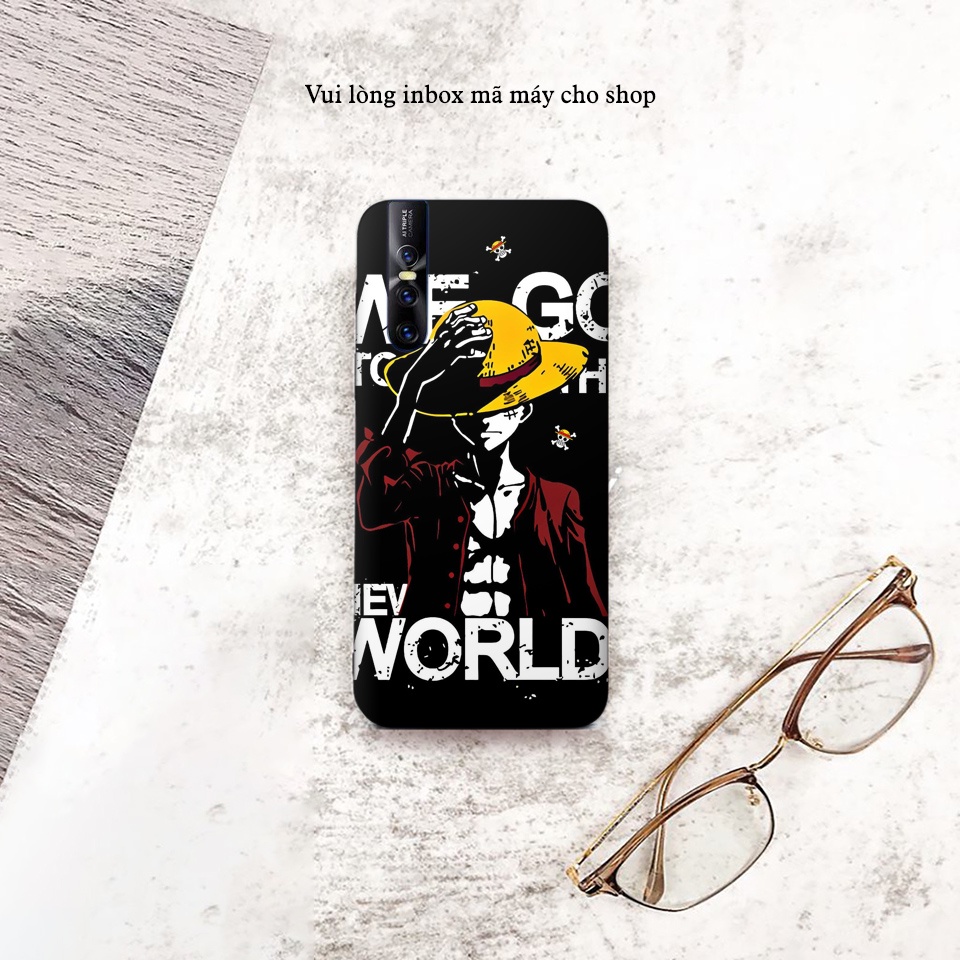 Miếng Dán Skin Điện Thoại In Hình Luffy One Piece Cho Iphone 6/ 7/ 8/ X/ XS/ 11/ 11 Pro Max Và Các Dòng Máy Android