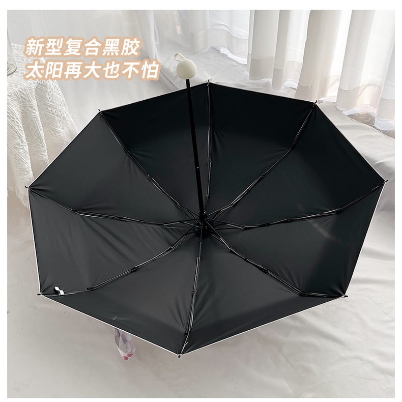 Dù Che Nắng Tự Động Chống Tia UV Mini Bằng Vinyl Parasol