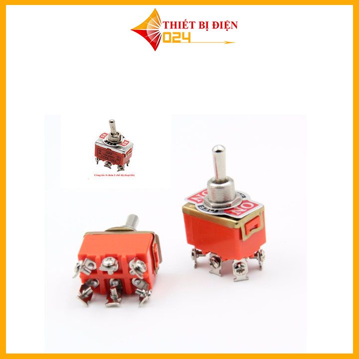Công Tắc Gạt Đảo Chiều Động Cơ 1322 6 Chân 250VAC-15A