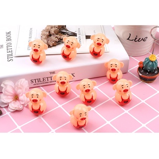 1 Đồ Chơi Lật Đật Hình Chú Heo Mini