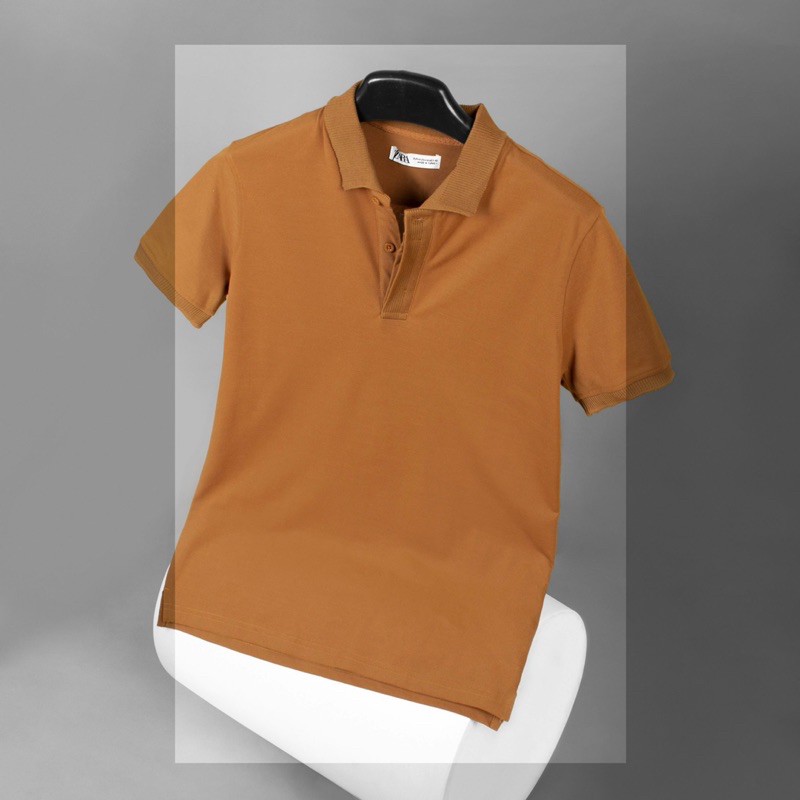 Áo thun nam polo ZR thời trang nhiều màu - 100% thun cotton