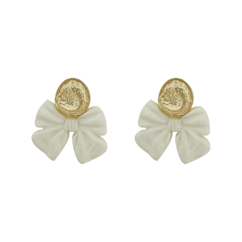 Khuyên tai hình nơ thiết kế xinh xắn dành cho nữ