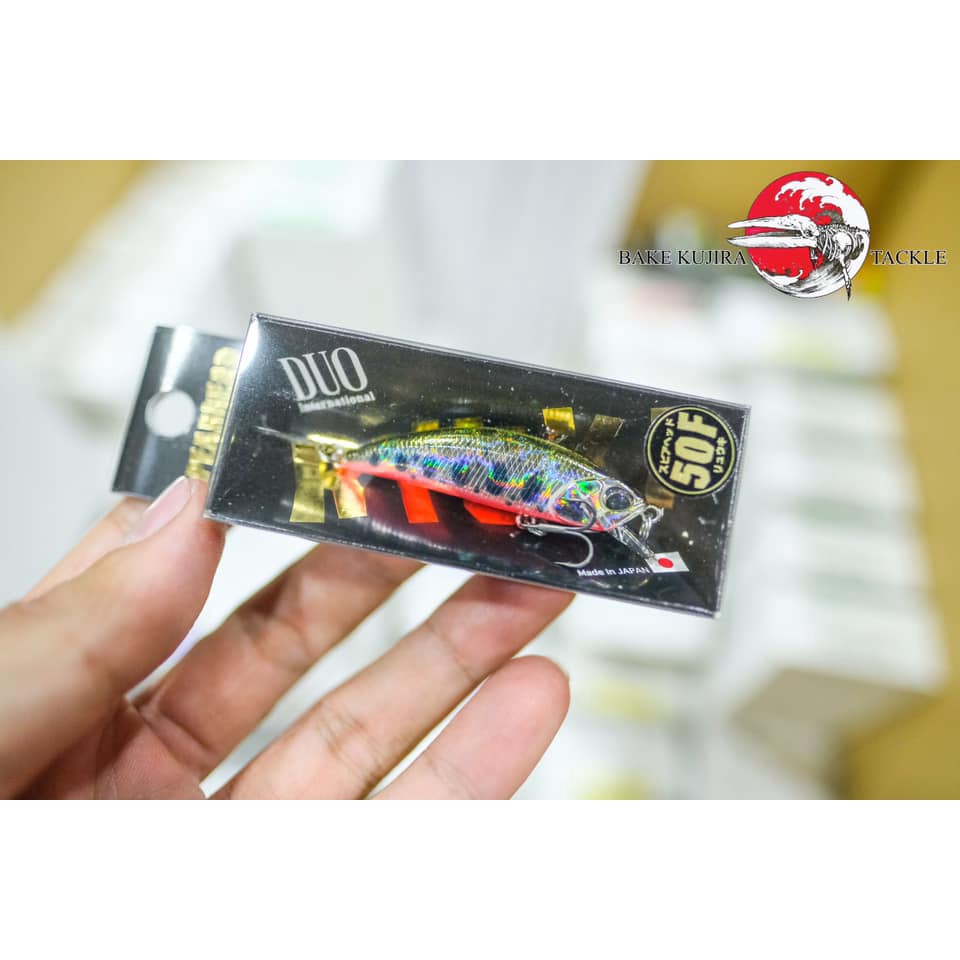 MỒI CÂU CÁ CHÍNH HÃNG DUO SPEARHEAD RYUKI 50F Length: 50mm Weight: 2.8g Type: Floating Range: 0.3 - 0.6m