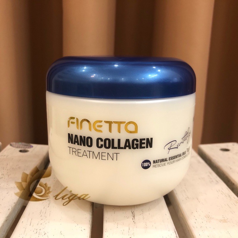 Dưỡng hấp tóc Nano collagen 100% tự nhiên phục hồi tóc dùng hoá chất