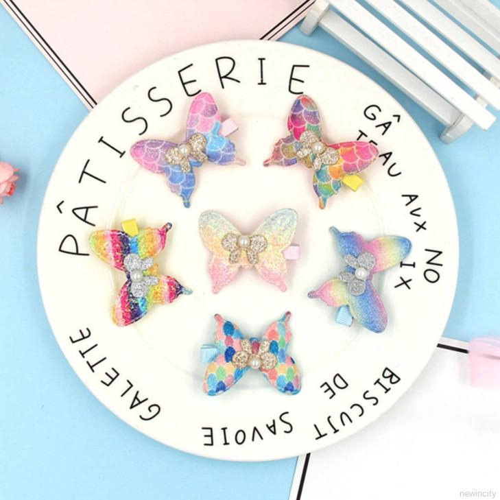 Kẹp tóc ngọc trai cho bé gái