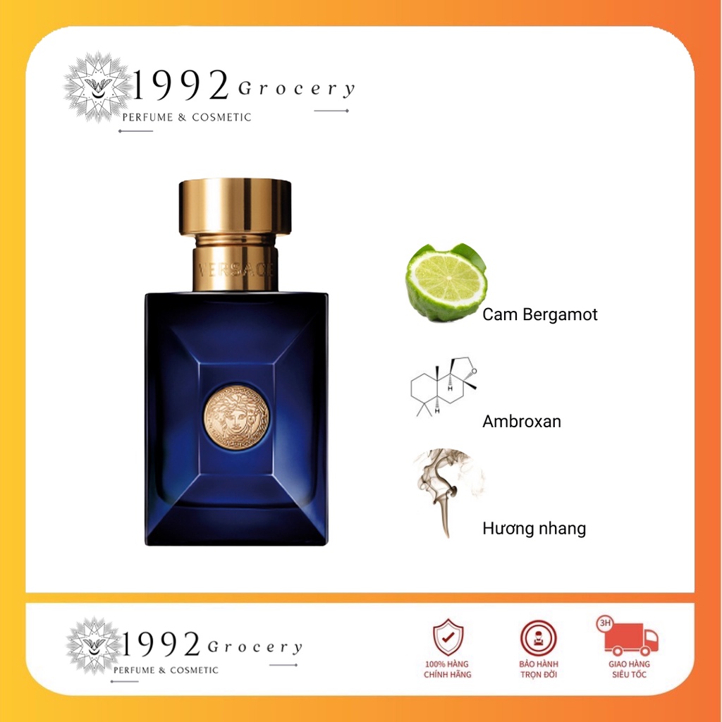 [Mini size 5ml] Nước Hoa Nam Chính Hãng Versace Pour Homme Dylan Blue EDT 5ml