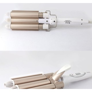 Máy Uốn Tóc 3 Trục Chính Hãng KM - 1010
