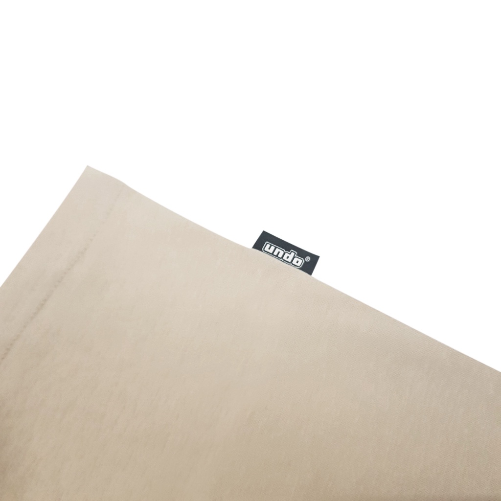 Áo Thun Unisex Undo Identify Màu Beige 100% Cotton - Local Brand Chính Hãng