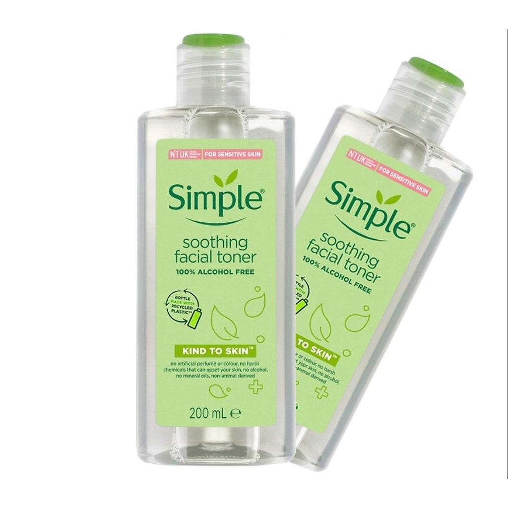 Combo Simple Tẩy Tế Bào Da Chết Dịu Nhẹ