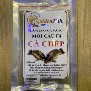 [MỒI ĐẶC CHỦNG] mồi câu cá chép F4 golden fish - chuyên gia đánh cá chép