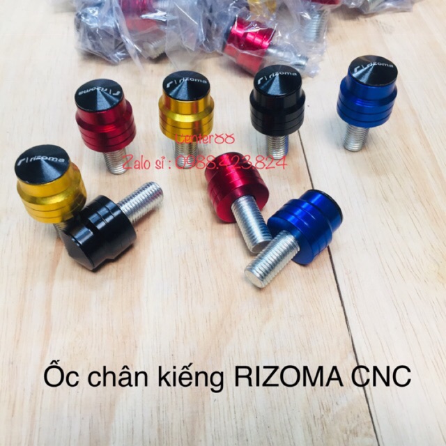 Ốc chân kính CNC Rizoma bịt chân gương