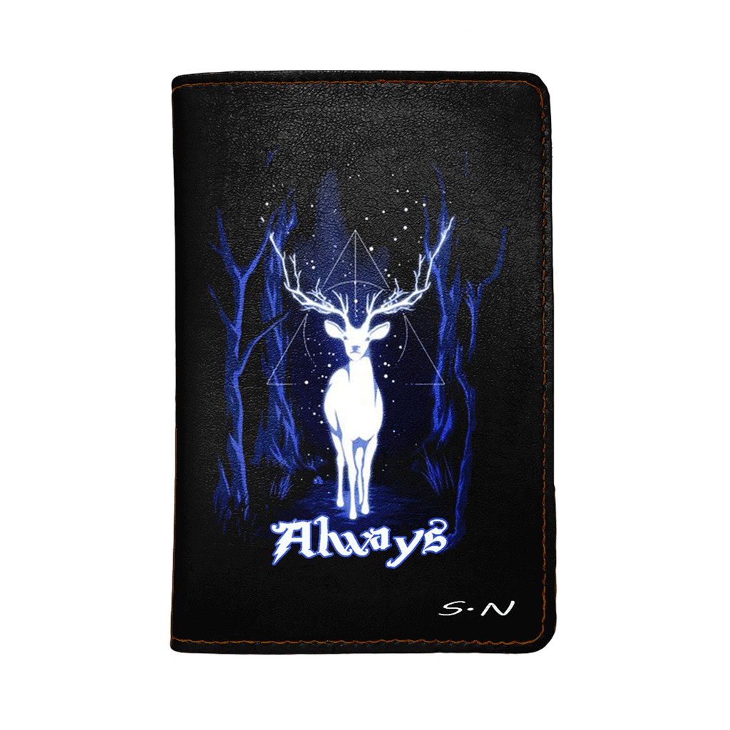 Bao da passport - Passport Holder - Ví đựng hộ chiếu cao cấp Always Tình yêu bất diệt Harry Potter