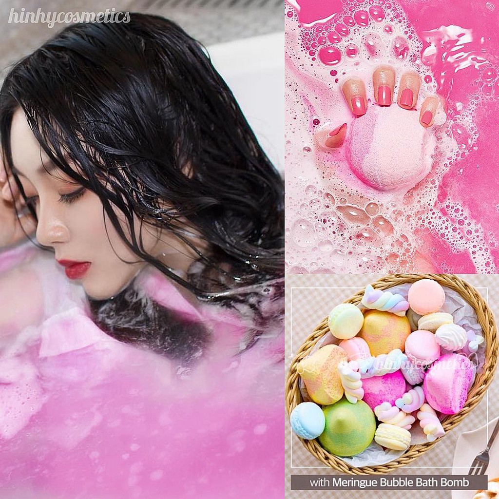 Bom tắm A'pieu Meringue Bubble Bath Bomb
