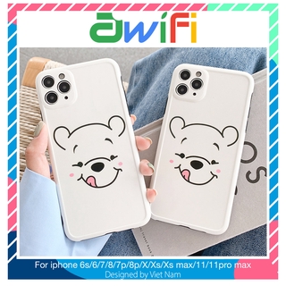 Ốp iphone - Ốp lưng imd new Gấu trắng lè lưỡi 6/6s/6plus/6splus/7/8/7plus/8plus/x/xs/xsmax/11/11promax-Awifi Case