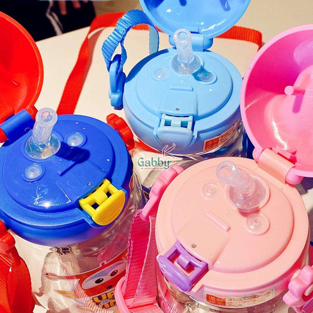 BÌNH NƯỚC 350ML (Hình Captain/ Spiderman/ Mickey/ Minnie/ Sofia/ Super Wings) | BigBuy360 - bigbuy360.vn