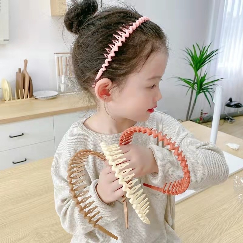 Băng Đô Rửa Mặt / Trang Điểm Rửa Mặt Màu Trơn Đơn Giản Chống Trượt Thời Trang Cho Nữ