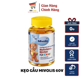 Kẹo Gấu Mivolis Bổ Sung Multivitamin Hộp 60 Viên Hàng Đức
