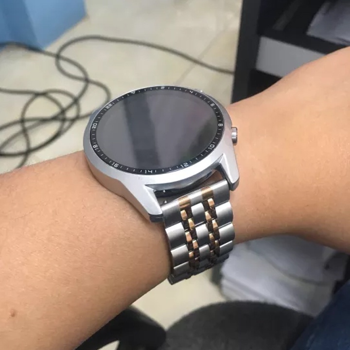 [HUAWEI GT3] Dây đeo thép cao cấp không gỉ Huawei Watch GT 3