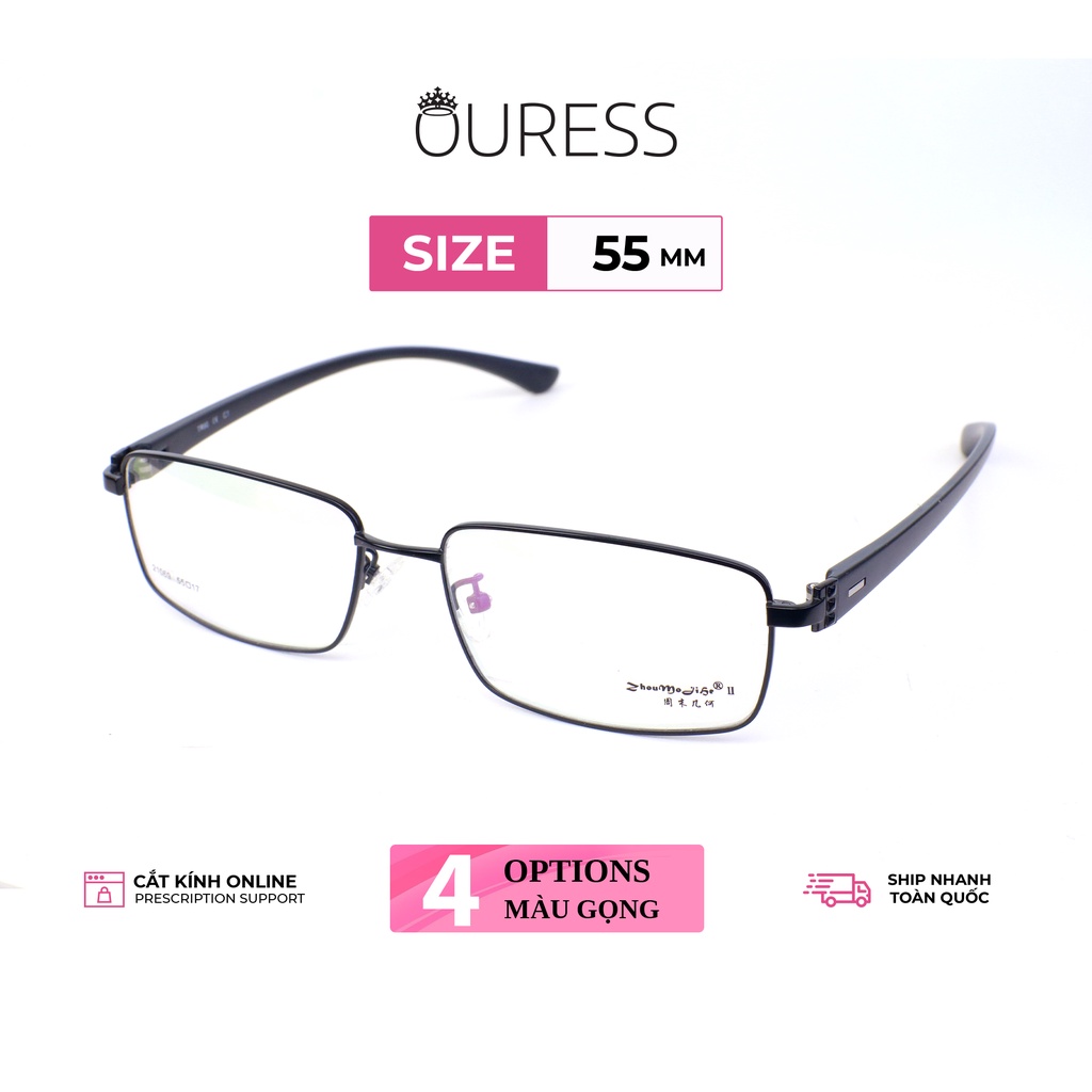 Gọng kính Hợp kim siêu nhẹ hợp thời trang – hàng chính hãng Ouress 21069