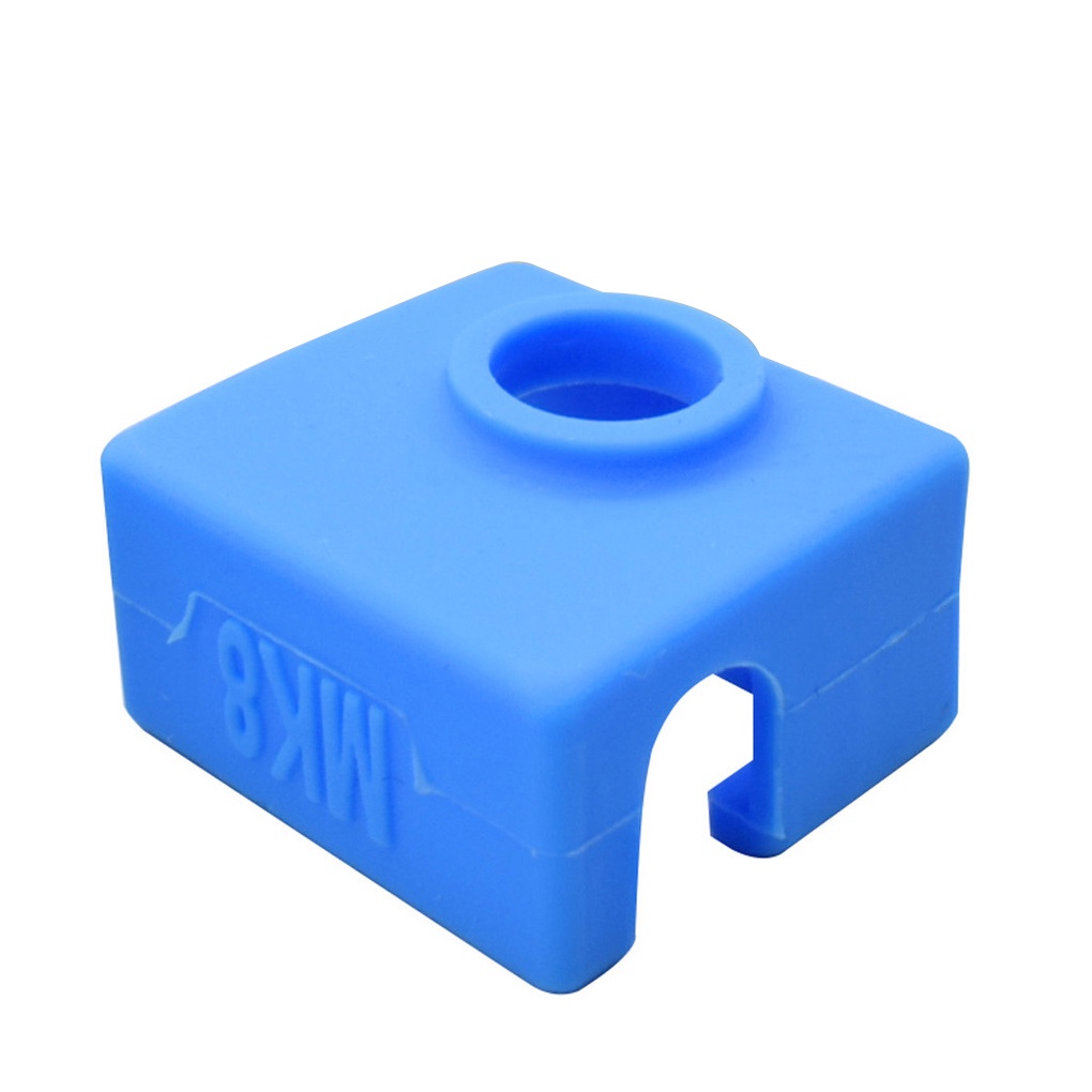 MC-Color Rondom 3D Printer Extruder Cover Heat Block Silicone Sleeve Heat Resistant Cover Replacement for CR10
