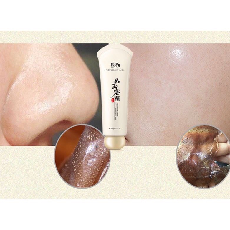 Gel Lột Mụn Thảo Mộc Loại Bỏ Mụn Cám, Đầu Đen HIH FACIAL BEAUTY MASK 60g