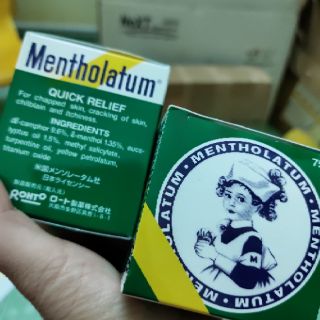Dầu Cù Là Mentholatum của Nhật Bản (có bill)