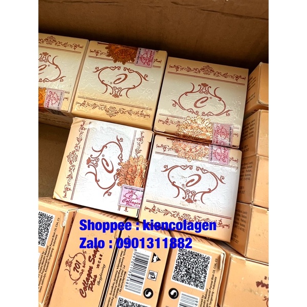 Kem nám tàn nhang collagen plus vit E CHÍNH HÃNG CỦA Indonesia CHất Kem đêm màu ngà ngà vàng